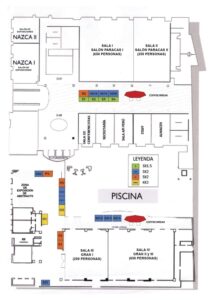 Plano de stands API Perú 2025